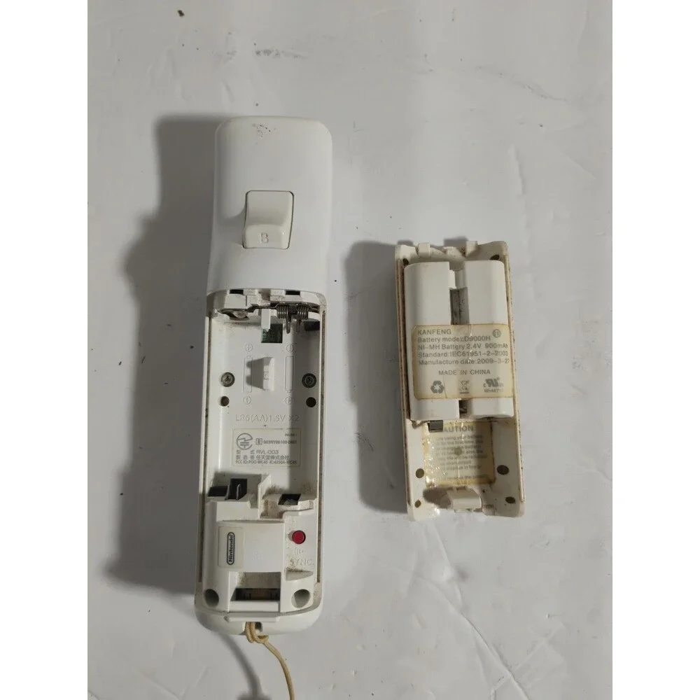 Nintendo 🎮 OEM Motion Plus Wii Mote Remote White Controller Official RVL-003